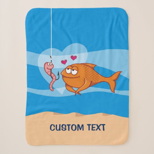Couverture Sherpa Poisson et appât en amour (Devant)