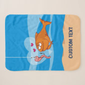 Couverture Sherpa Poisson et appât en amour (Devant (Horizontal))
