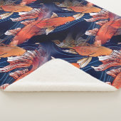 Couverture Sherpa Poisson japonais Koi (3/4)