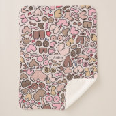 Couverture Sherpa poitrine femme neutre (Devant)