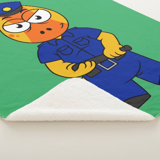 Couverture Sherpa Police de Pachycéphalosaure. (3/4)