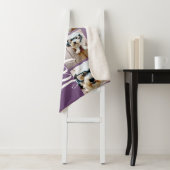 Couverture Sherpa Police manuscrite Ombre 4 Photos — PEUT MODIFIER L (En situation)