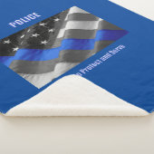 Couverture Sherpa Police Sherpa Blanket (3/4)