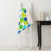 Couverture Sherpa Polka dot (En situation)
