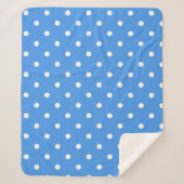 Couverture Sherpa Polka dot (Devant)