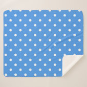 Couverture Sherpa Polka dot (Devant (Horizontal))