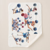 Couverture Sherpa Pom-pom girl (Devant)