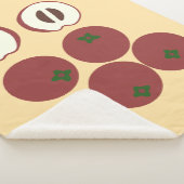 Couverture Sherpa Pomme Velours (3/4)