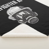 Couverture Sherpa Pompier AF | Masque gaz | Funny Firefighter (3/4)
