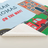 Couverture Sherpa Pompier et Camion d'incendie avec le petit garçon (3/4)