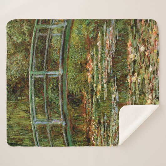 Couverture Sherpa Pont français de Monet Giverney (Devant (Horizontal))
