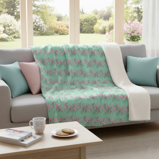 Couverture Sherpa Pony Sherpa Blanket