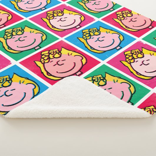 Couverture Sherpa Pop Art Sally | Mod pour vous Motif (3/4)