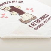 Couverture Sherpa POPEYE Faible À Genoux Fun Valentines Day (3/4)