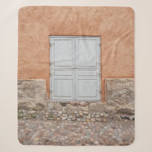 COUVERTURE SHERPA PORTE EN BOIS GRIS (Devant)