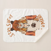 Couverture Sherpa Portez un Masque ! (Devant (Horizontal))