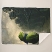 Couverture Sherpa Portland Frog Protest (Devant (Horizontal))