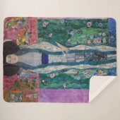 Couverture Sherpa Portrait d'Adèle Bloch Bauer, Gustav Klimt (Devant (Horizontal))