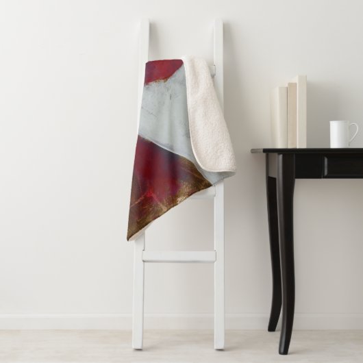 Couverture Sherpa Portrait de marché des changes - rouge (En situation)