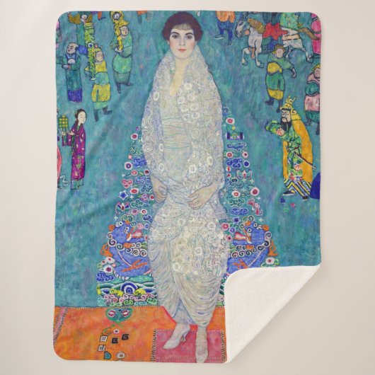 Couverture Sherpa Portrait d'Elisabeth Lederer, Gustav Klimt (Devant)