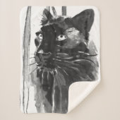 Couverture Sherpa Portrait Panther (Devant)