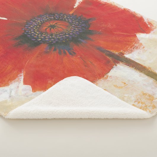Couverture Sherpa Portrait Red Poppy (3/4)