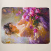 Couverture Sherpa Portrait sensuel (Devant (Horizontal))