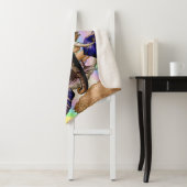 Couverture Sherpa Portrait surréaliste de l'éléphant africain (En situation)