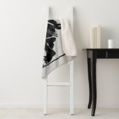 Couverture Sherpa Pose à pinceau en encre Catwoman (En situation)