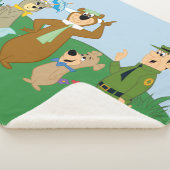 Couverture Sherpa Pose classique Yogi Bear and Friends (3/4)