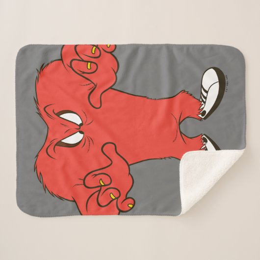 Couverture Sherpa Pose Gossamer Menacer (Devant (Horizontal))