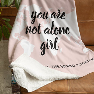 Couverture Sherpa Positif Vous N'Êtes Pas Seul Citation Motivation F