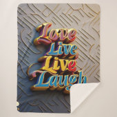 Couverture Sherpa "Positivity Matters Most" (Devant)