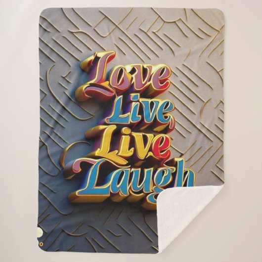 Couverture Sherpa "Positivity Matters Most" (Devant)