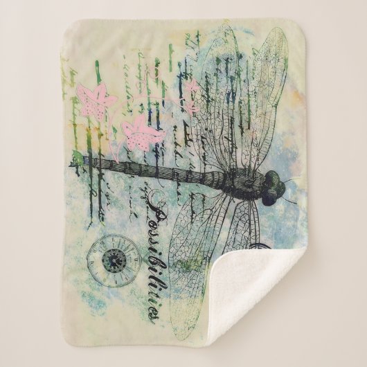 Couverture Sherpa Possibilities dragonfly (Devant)