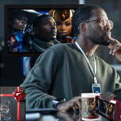 Couverture Sherpa Poster Black Future