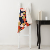 Couverture Sherpa Poster d'art en forme simple scandinave (En situation)