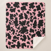Poster de animal de texture moderne de peau de vac
