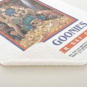Couverture Sherpa Poster de l'anniversaire du trésor des Goonies (3/4)