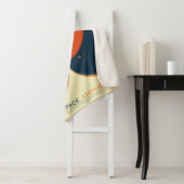 Couverture Sherpa Poster de l'horloge atomique Deep Space, version o (En situation)