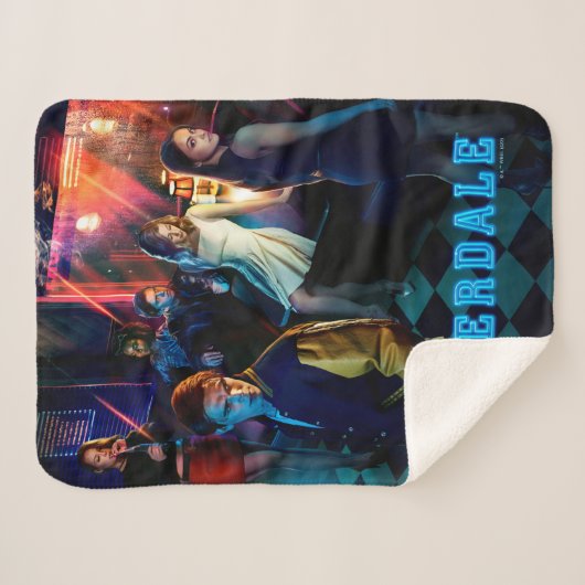 Couverture Sherpa Poster de Riverdale Inside Pop's Diner (Devant (Horizontal))