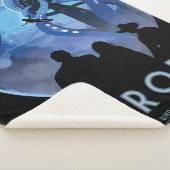 Couverture Sherpa Poster de voyage Retro Space - Jupiter's Moon Euro (3/4)