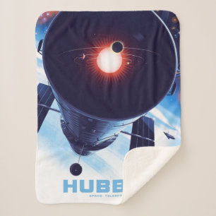 Couverture Sherpa Poster du télescope spatial Hubble.