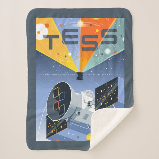 Couverture Sherpa Poster du télescope spatial Tess. (Devant)