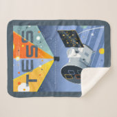 Couverture Sherpa Poster du télescope spatial Tess. (Devant (Horizontal))