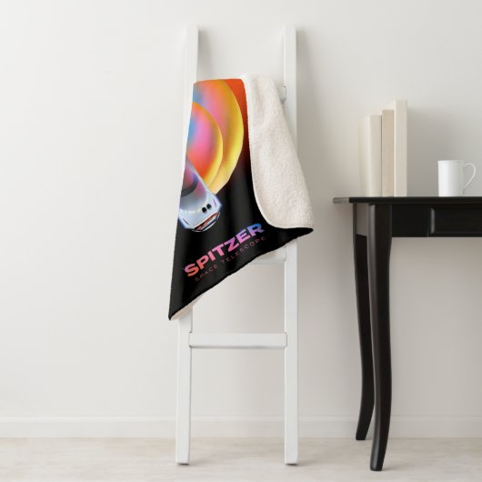 Couverture Sherpa Poster du télescope Spitzer. (En situation)