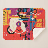 Couverture Sherpa Poster spatial Retro - Programme d'exploration de (Devant (Horizontal))