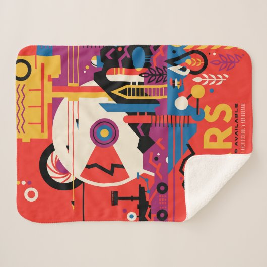 Couverture Sherpa Poster spatial Retro - Programme d'exploration de (Devant (Horizontal))