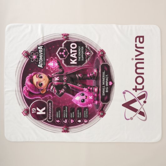 Couverture Sherpa Potassium ATOMIVRA (Devant (Horizontal))