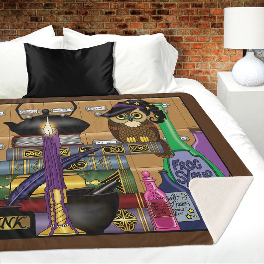 Couverture Sherpa Potions de livres d'hibou Assistant